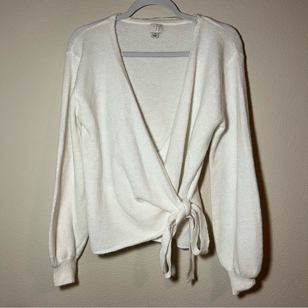 A NEW DAY wrap blouse